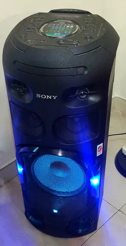 Sony High-Power Tower Speaker with LED Lights (Portable Home Audio) 115 watt