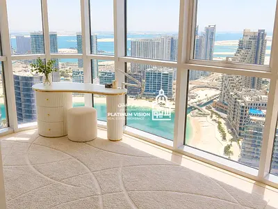 PREMIUM DEAL! High Floor | Canal View | 3BR + Maids Room