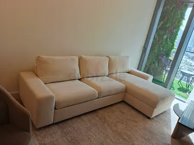 Ikea vimle wide armrest lshape sofabed with storage space