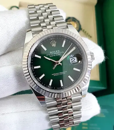 SC Rolex DateJust New Ombré Green 1:1