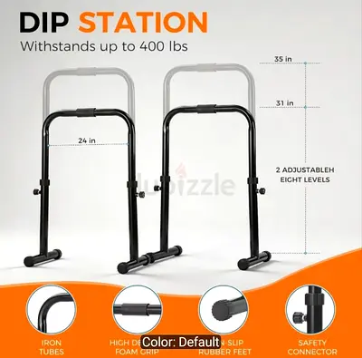 Dip bars, pull up bars, exercise