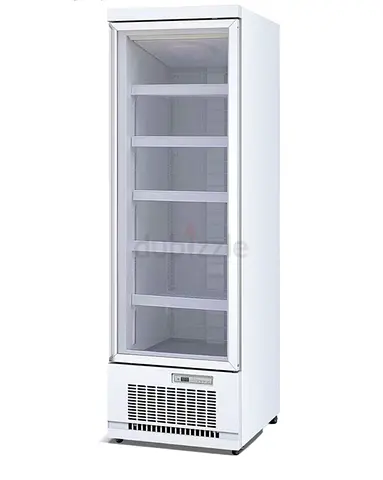 Upright Single-Door Display Freezer / Beverage Refrigerator