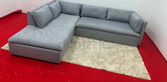 Brand new condition pottery barn lshape sofa