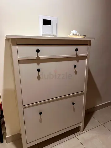 IKEA gullaberg White 3-Drawer Chest / Shoe Cabinet in Good Condition