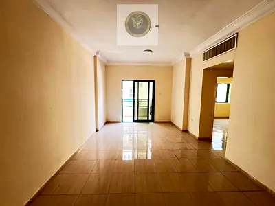 Two Bedroom Apartment for Annual Rent in Al Qasimia Sharjah with Balcony in a Renovated Family Buil