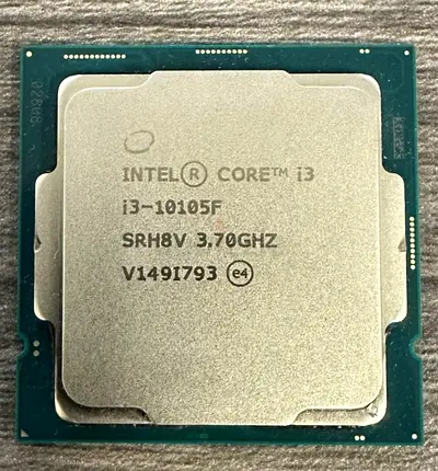 Intel Core i3-10105F Processor with Original Box  Stock Cooler – Excellent Condition