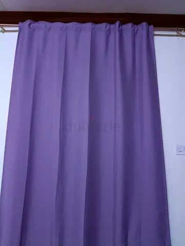 IKEA Purple blackout curtains - set, gently used