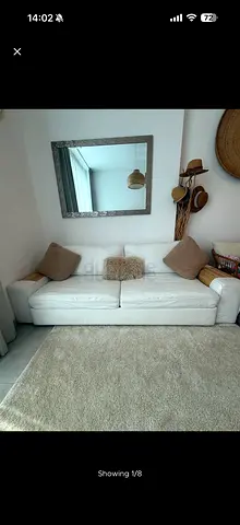 Ikea kivik White 3-seater Sofa