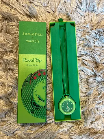 Audemars piguet x swatch green eight