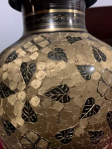 Handmade handcrafted vase