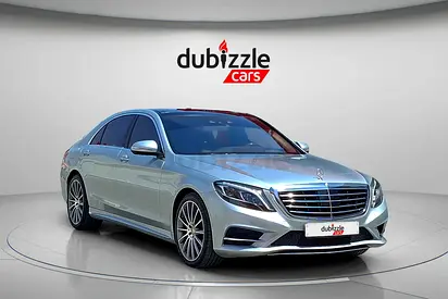 AED 5104/month | 2016 Mercedes-Benz S-Class S 500 | GCC Specs | Ref#471102