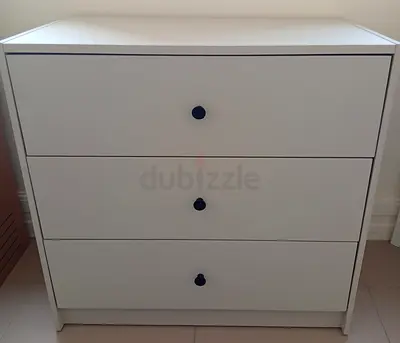 GURSKEN Chest of 3 drawers
