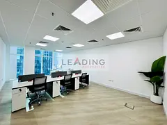 Luxury Furnished Office for Sale | Burj View | High Floor | Near Metro