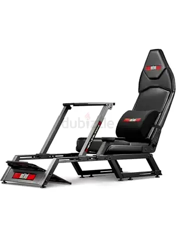 Adjustable Racing Simulator Cockpit Seat with Wheel and Pedal Mounts