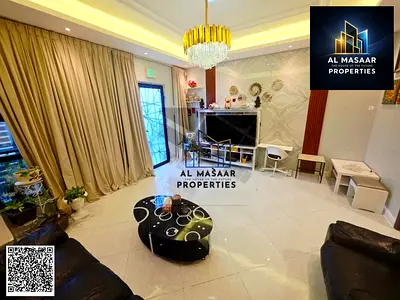Villa at a bargain price in Al Yasmin, including electricity, water, and air conditioning. Freehold