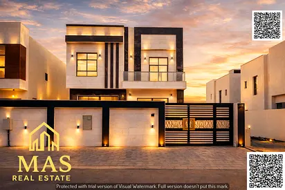 🏡 فيلا للبيع في الزاهية – عجمان | موقع مميز | على شارع وسكة | قريبة من شارع محمد بن زايد