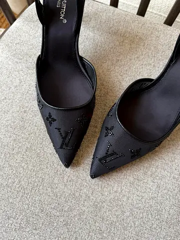 Louis vuitton gala Slingback pumps