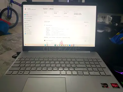 HP 15-inch Laptop - Ryzen 5, 24GB RAM, 512GB SSD (Good Condition)