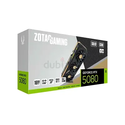 ZOTAC Gaming GeForce RTX 5080 16GB - used in Box