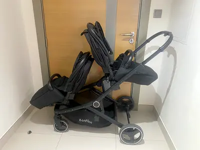 Bonfino tandem double stroller