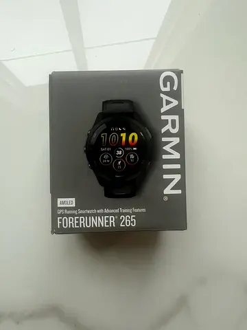 Garmin Forerunner 265 in Black (incl. Warranty until 2027)