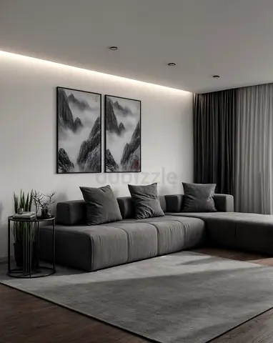 L shaped sofa