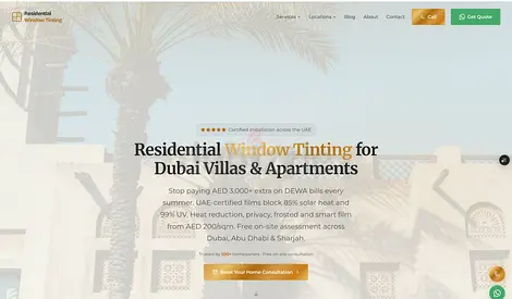 Profitable Window Tinting Business for Sale - Leads  Site Included