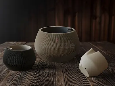 Decorative self watering pots (you can choose color and size)