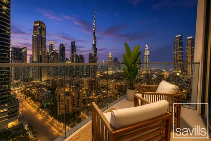 Burj Khalifa View | Upgraded | Vacant