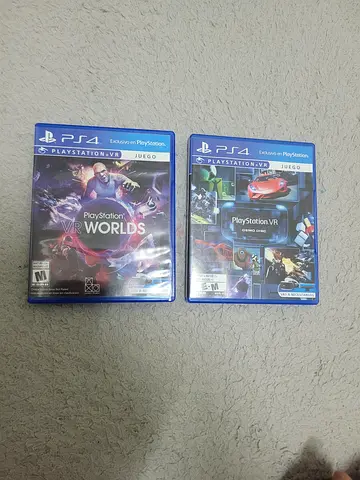 Two PS4 Games: PlayStation VR Worlds + PSVR Game (PS4) - Ive never tried it before so Idk abt it