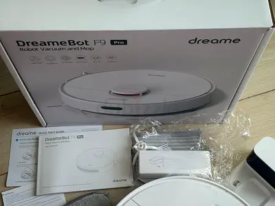 DreameBot F9 Pro Robot Vacuum  Mop - Good Condition, With Box and Accessories