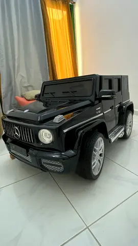 Kids Car Electric G65 AMG Mercedes G-Wagon Ride-On Car - Official Licensed Brand - Black, 12V