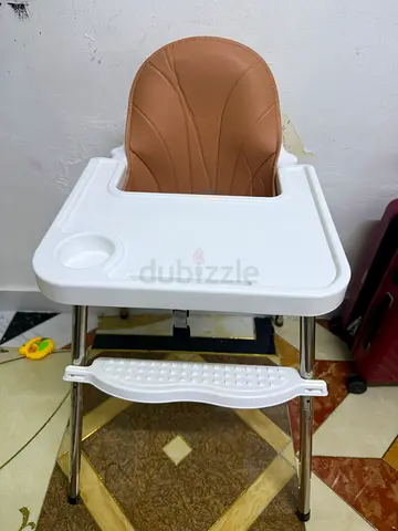Convertible Baby High Chair - 2-in-1 Adjustable Feeding Chair