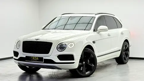 2018 Bentley Bentayga W12 Black Edition, Full Service History, Excellent Condition, GCC