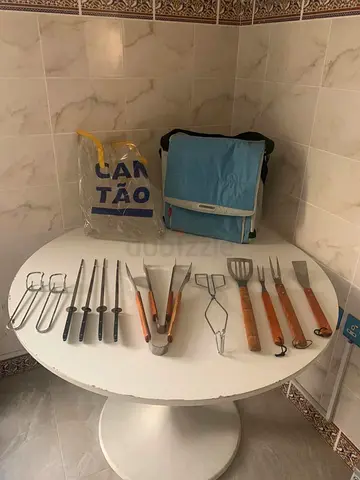 BBQ equipment set