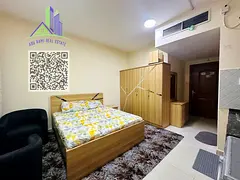 Furnished studio with balcony | Monthly rent | Best price