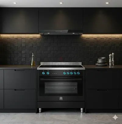Bertazzoni Electric  Cooker 90cm - Excellent Condition Description: