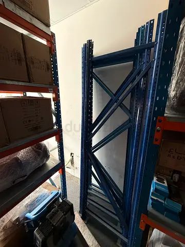 Warehouse shelves