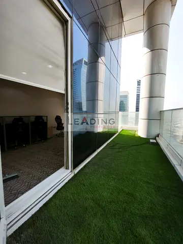 FURNISHED OFFICE WITH BALCONY | All BILLS INCLUDED | CITY VIEW