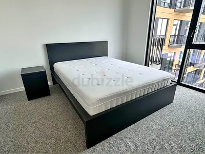 Ikea bed and mattress/ queen size