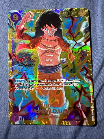 One Piece TCG | Luffy OP09-119 SEC (English)