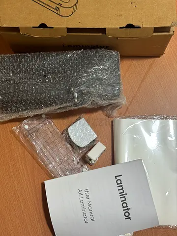 A4 Laminator with Accessories - Almost New