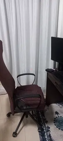 Computer tabl and  chair
