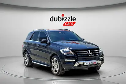 AED 2228/month | 2015 Mercedes-Benz M-Class ML 400 | GCC Specs | Ref#472488