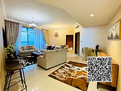 Luxury 2BHK Sea View Apartment for Monthly Rent in Corniche Residence Tower – Fully Furnished
