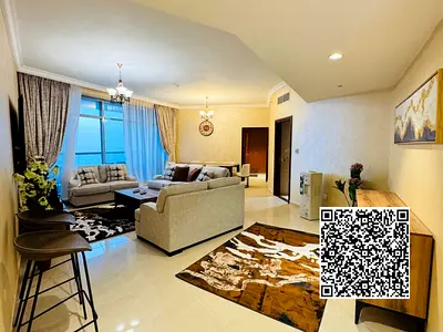 Luxury 2BHK Sea View Apartment for Monthly Rent in Corniche Residence Tower – Fully Furnished