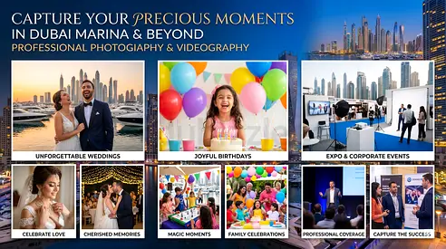 🌊 Capture Your Brand in Style | Professional Photography  Videography Services in Dubai Marina