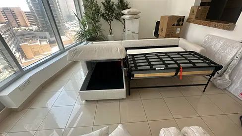 Ikea Gronlid L shape sofa bed
