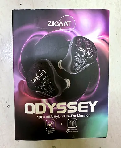 Ziigaat Odyssey Hybrid In-Ear Monitors - Like New (Boxed)