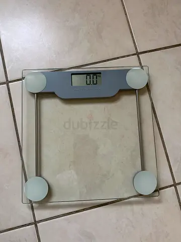 Glass Digital Bathroom Scale - Working Condition
